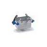 Capot câble à câble 10B, Aluminium moulé sous pression, IP65, Sortie verticale, PG16